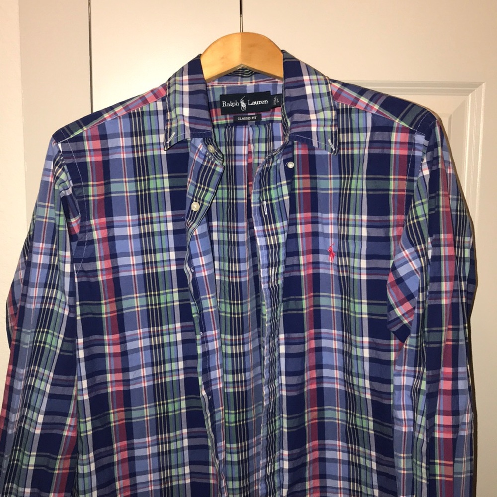 Ralph Lauren Plaid Button Down